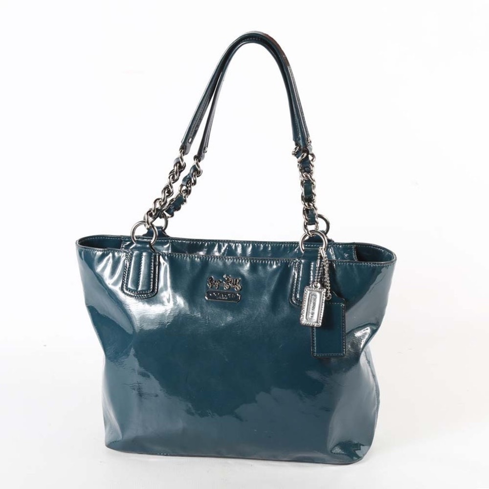 Coach Madison Chelsea Patent Leather Tote